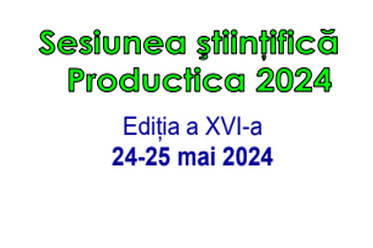 Conferinta PRODUCTICA 2024